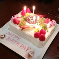 昨日は my birthday でした